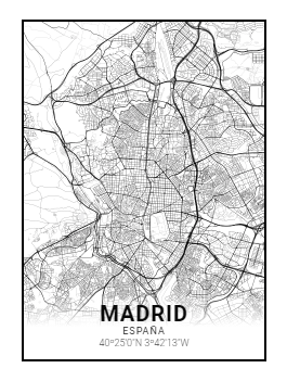 Madrid - 30x40