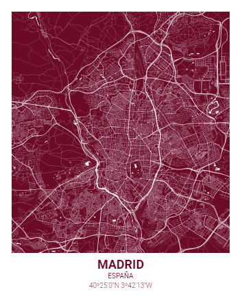 Madrid - 40x50