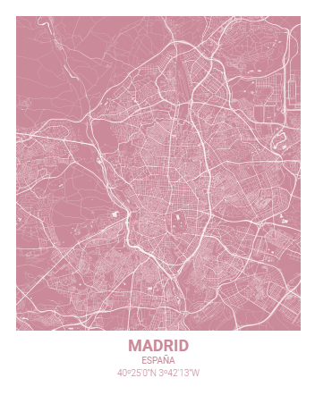 Madrid - 40x50
